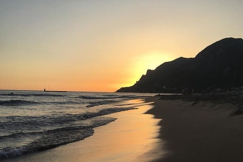 Korfu: Glyfada strand strandutflyktKorfu: Utflykt till stranden Glyfada