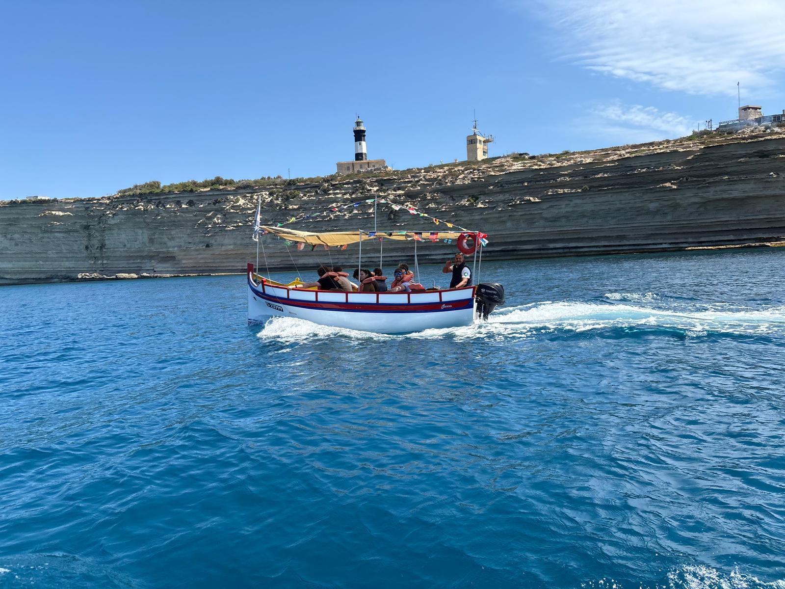 Marsaxlokk: Bootstour zu 3 Buchten mit St. Peter's Pool: private Tour