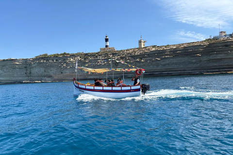 From Marsaxlokk: St Peter's Pool Boat Tour St Peter's Pool Boat Tour
