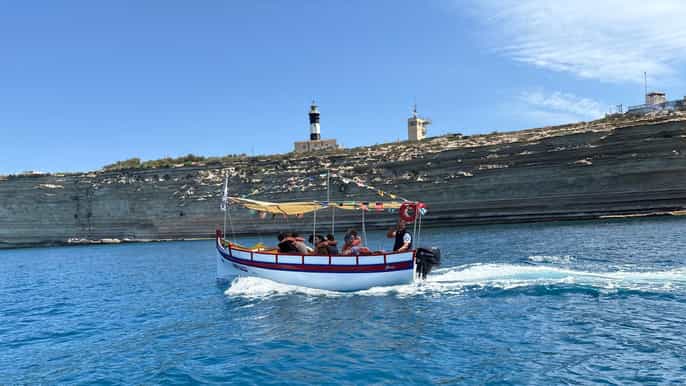 Marsaxlokk: Båttur till 3 vikar med St. Peter