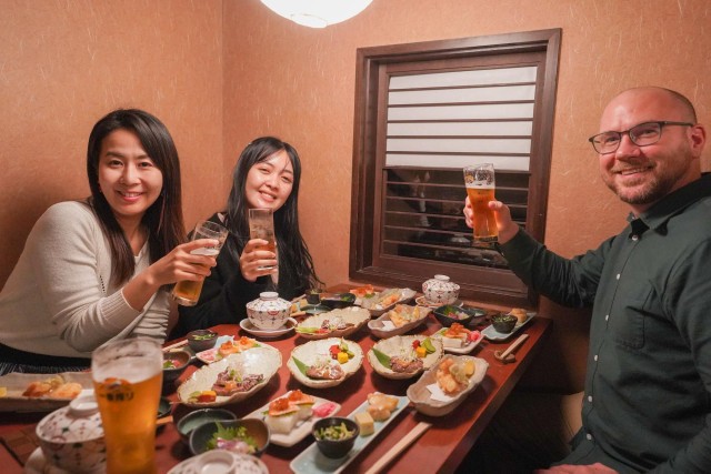 Visit Kyoto 3-Hour Night Foodie Tour in Gion in Osaka, Japan