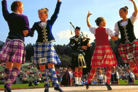 Dagtocht Schotse Hooglandse Spelen vanuit EdinburghDagtour Schotse Highland Games vanuit Edinburgh