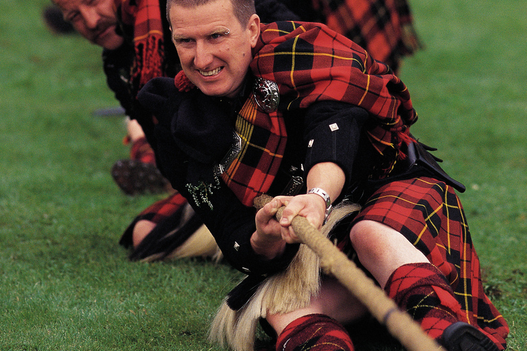 Dagtocht Schotse Hooglandse Spelen vanuit EdinburghDagtour Schotse Highland Games vanuit Edinburgh