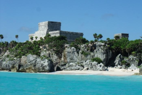 Van Cancun: archeologische dagtocht naar Tulum en CobáVan Cancun: Archeologisch Dagtocht naar Tulum en Cobá