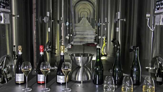 experiencia y degustación de champagne dom caudron