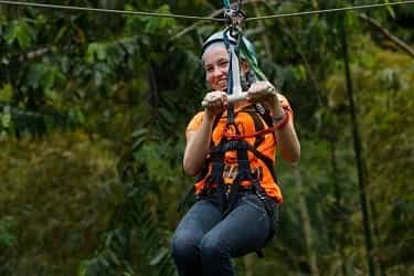 from castries st. lucia zipline tram hiking adventure