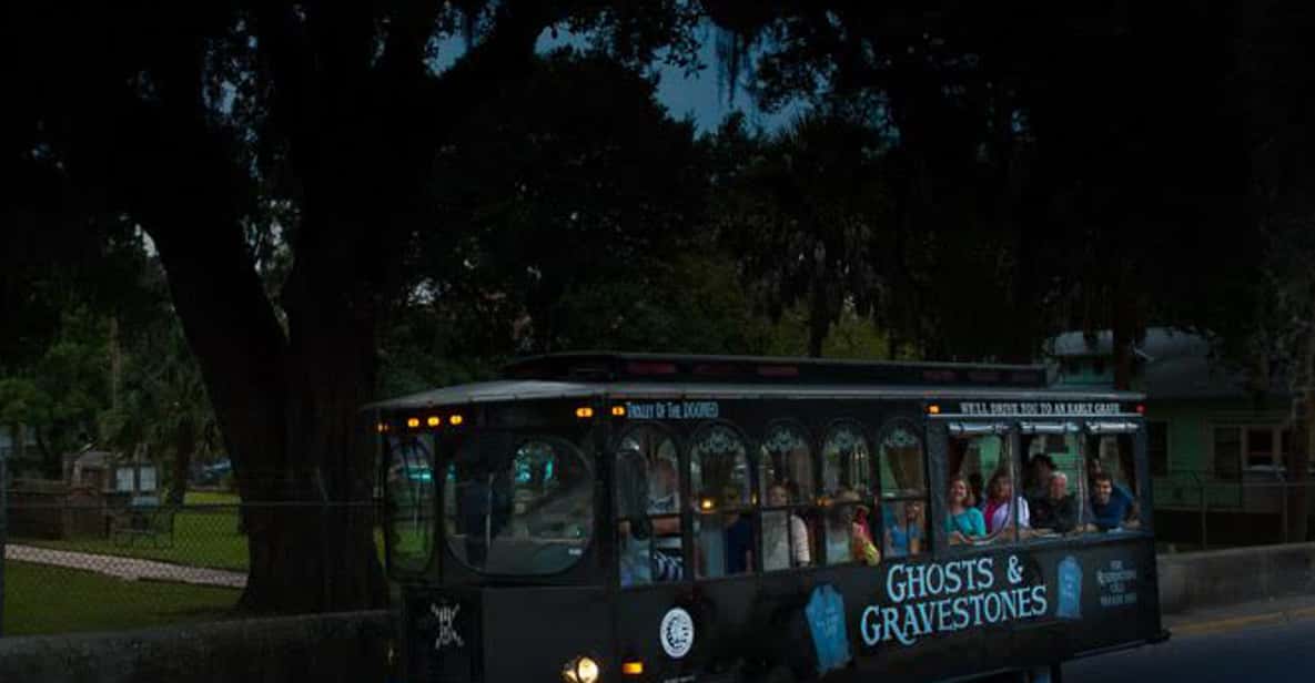 St. Augustine: Haunted Old Town Trolley Tour