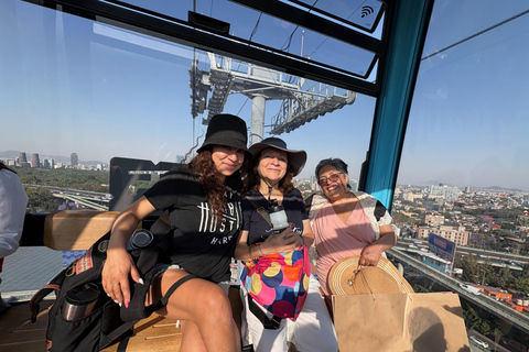 Mexico : visite en téléphérique et street artMexico : visite guidée en téléphérique et découverte du street art