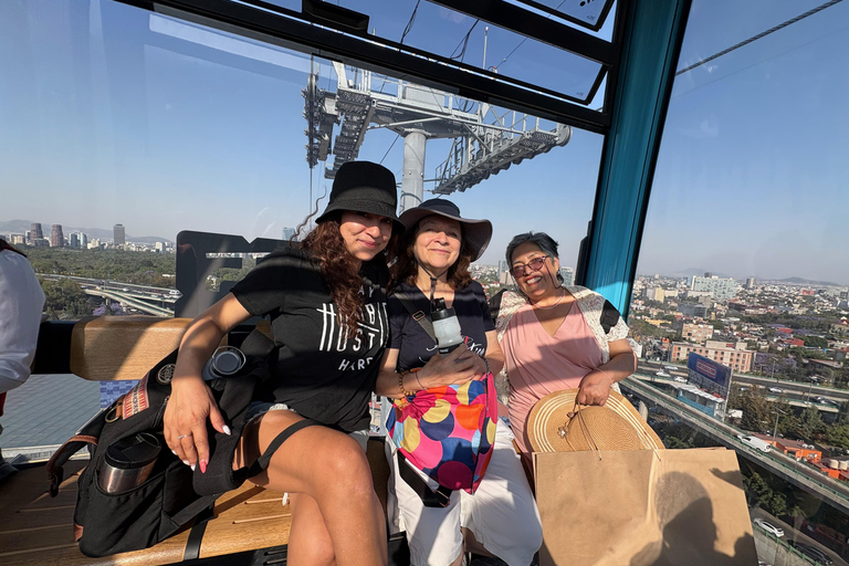 Mexico : visite en téléphérique et street artMexico : visite guidée en téléphérique et découverte du street art