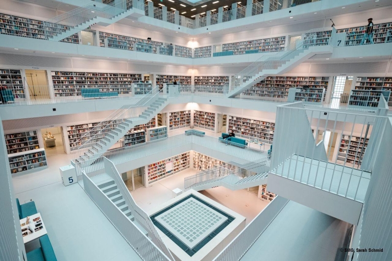 Biblioteca municipal de Stuttgart: visita arquitectónica
