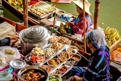 VIP dagtour naar de iconische Thaise marktenVIP dagtour naar de iconische markten van Thailand