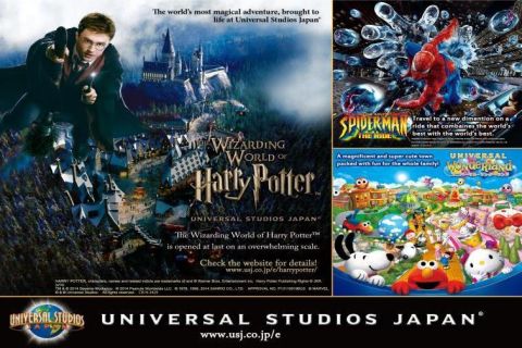 Osaka: Universal Studios Japan Entry Ticket & Transportation