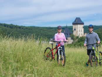 Karlstejn Castle Small Group Scenic Bike Tour Karlstejn Castle Small Group Scenic Bike Tour