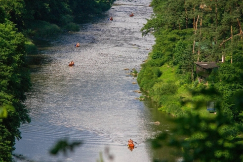 Van Praag: kanotocht op de Sazava-rivier voor alle niveaus