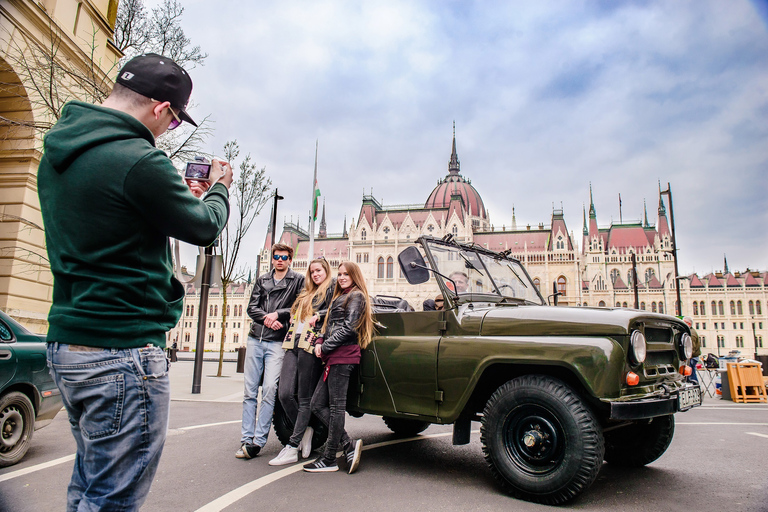 3-uur durende Boedapest-tour met Russische jeep