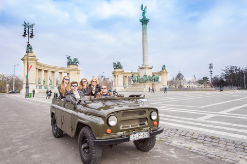 3-uur durende Boedapest-tour met Russische jeep