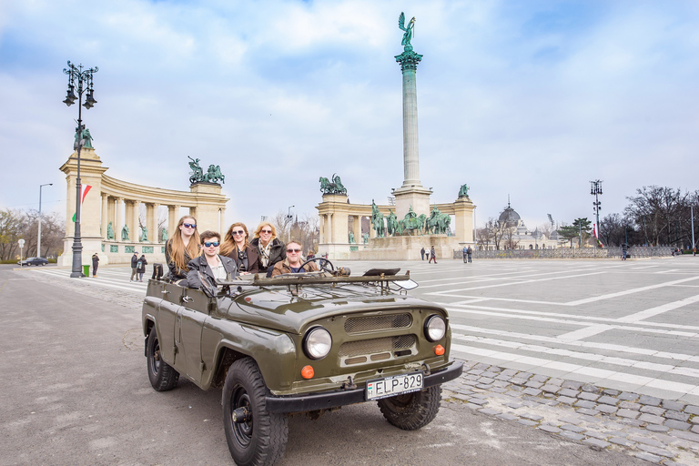 Budapest: Private City Tour with Russian Jeep3-hour Daytime City Tour with Russian Jeep