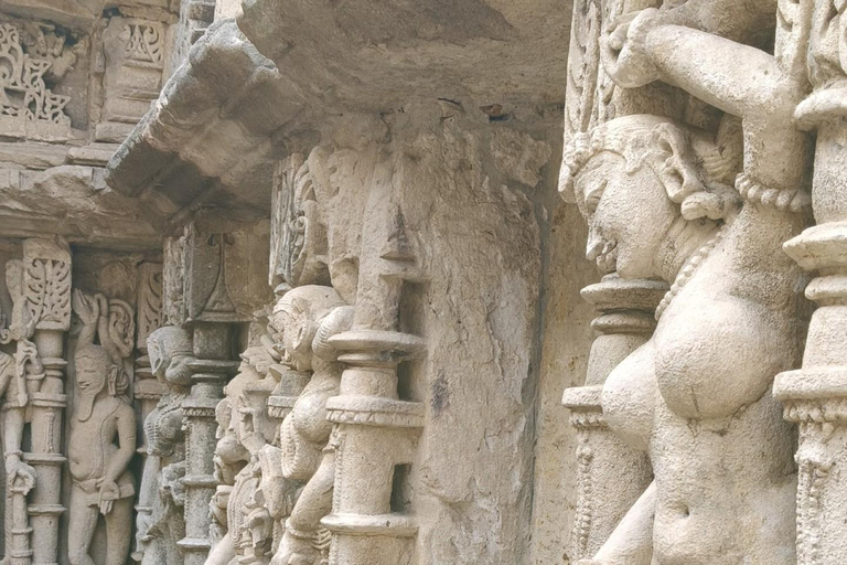 Drop Udaipur From Ahmedabad with Visit Rani Vav & Sun Temple Private Tour with AC Transportation and Dedicated Driver.