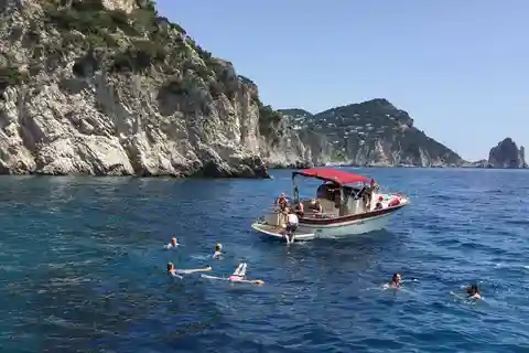 From Sorrento: Capri Guided Boat Tour