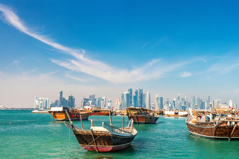 Dhow Sailing + Souq Waqif Cultural Experience with Pickup