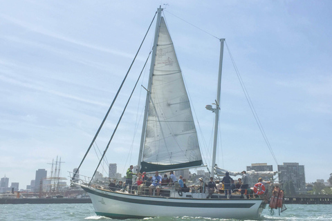 San Francisco: Excursión en velero por la bahía con bebidas