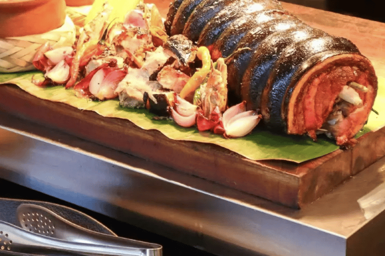 Boracay: Beachfront Buffet with Live Music White Sand Hotel 8 Eight by the Beach Dinner Buffet