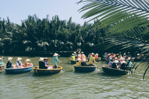 Excursión en bicicleta por el campo, Barco cesta y Clase de cocinaDesde Hoi An