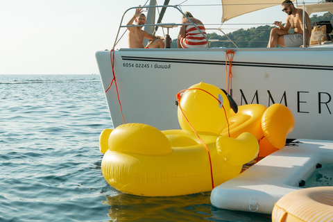 Phuket: Private Premium Catamaran Charter Half - Day Morning