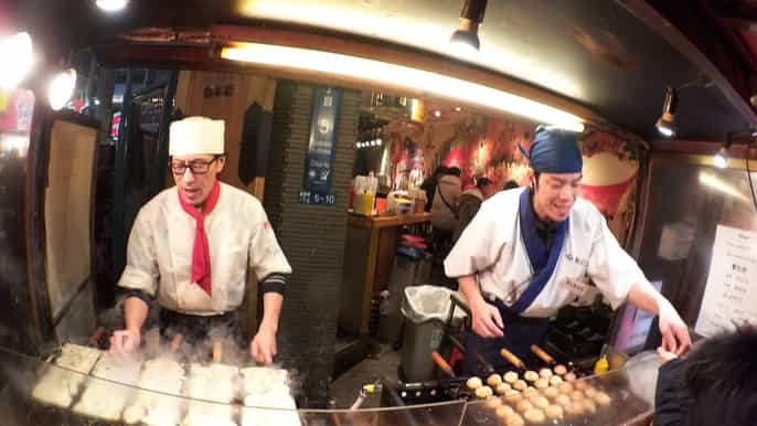 osaka 3hour evening street food hopping tour