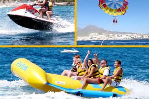 Tenerife Watersports Combo: Jet Ski, Para-Sail and Flyfish