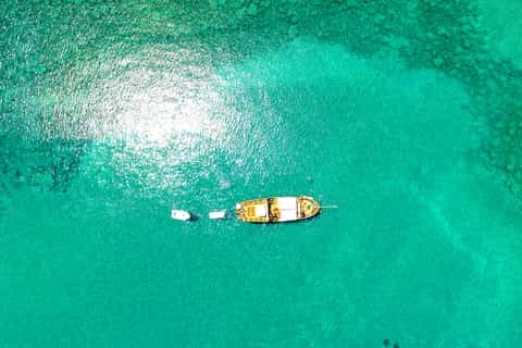 Koufonissi Island: Full-Day Trip with a Pirate Boat Cruise