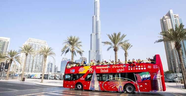 Dubaj: Prehliadka mesta autobusom Hop-On Hop-Off