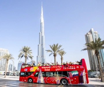 Dubai: City Sightseeing HOHO Bus Tour + Sunset & Night Tour