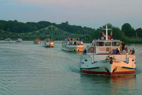 Potsdam: Nightly Impressions of the Castle by Boat