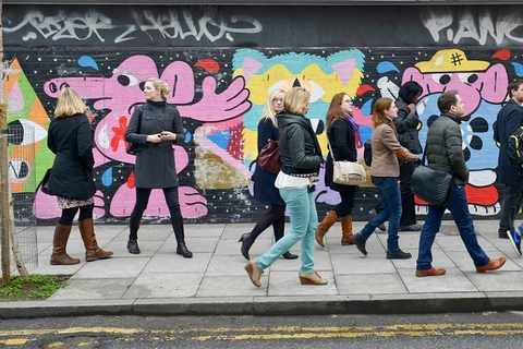 Londres: Tour de arte de rua em East End e sessão de pintura com spray