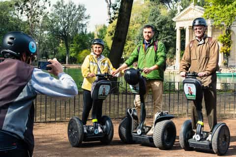 Castel Sant'Angelo to Borghese Gardens Segway Tour