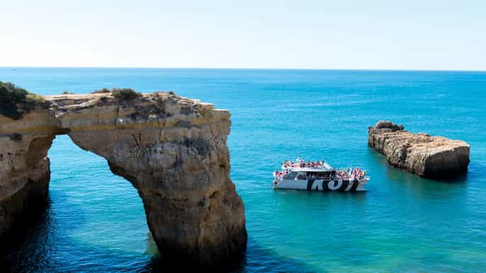 algarve 3hour caves and coastline boat trip