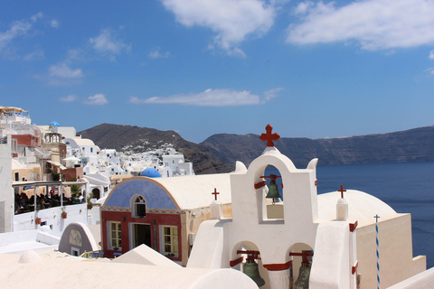 Santorini: Rundtur till Mesa Gonia, Pyrgos och Oia