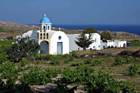 Santorini: Rundtur till Mesa Gonia, Pyrgos och Oia