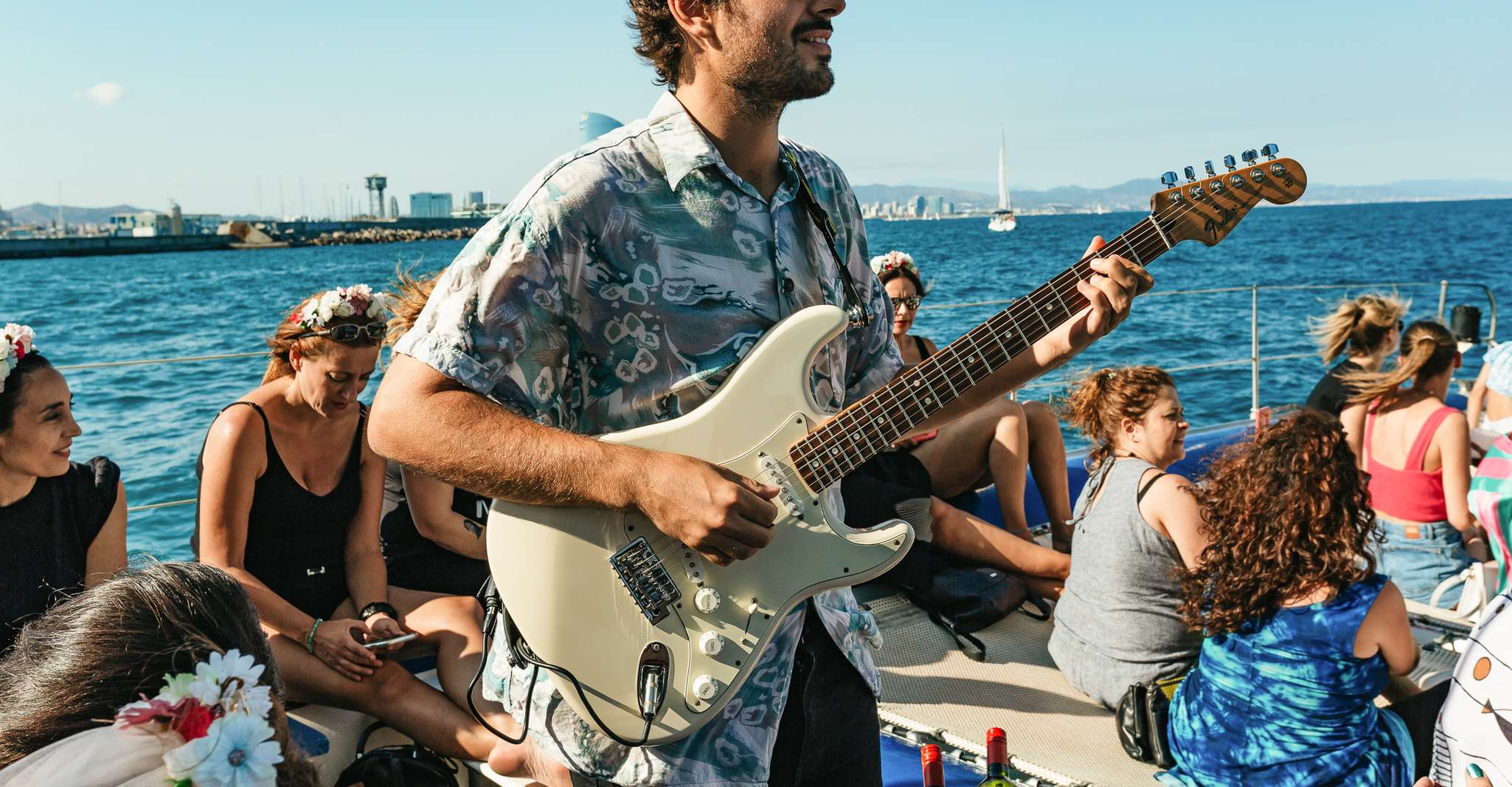 Barcelona: Sunset Catamaran Cruise with Live Music photo 4