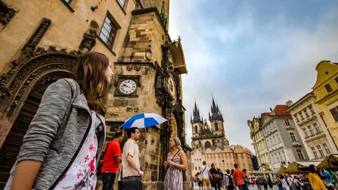 Praga: tour a pie por la ciudad vieja y el castillo