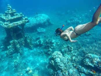 Bali/Amed: Unterwasser-Tempel Schnorchel-Erlebnis