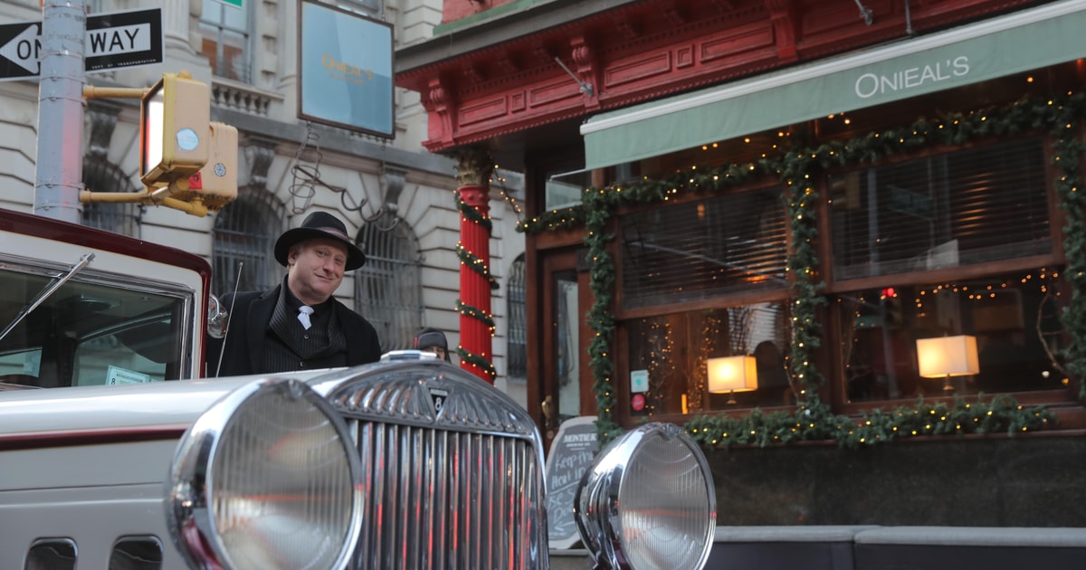 1 HR Nyc Speakeasy Tour in a Vintage Car! GetYourGuide