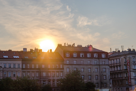 Prague: Sightseeing Boat Cruise with Buffet Dinner