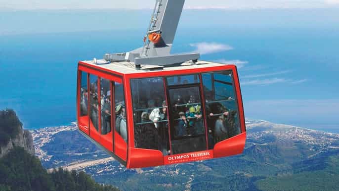 antalya panoramic tour by cable car