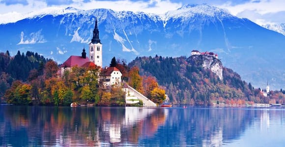 Von Ljubljana aus: Ausflug zum Bleder See und zur Burg von Bled