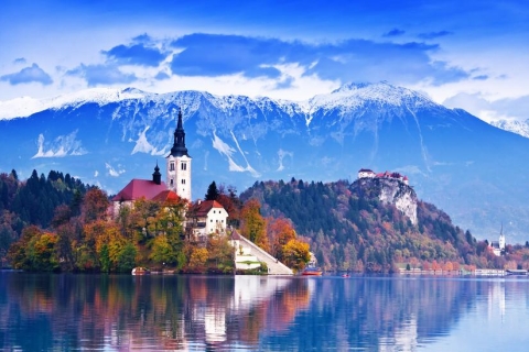 Z Lublany: Wycieczka do jeziora Bled i zamku Bled