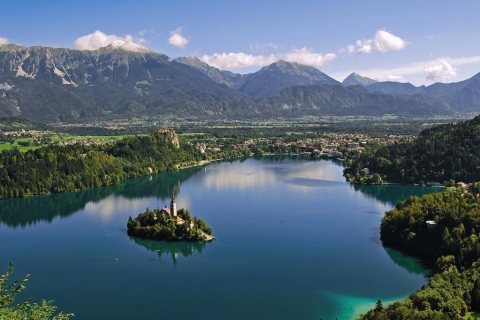 Vanuit Ljubljana: trip naar meer en kasteel van Bled