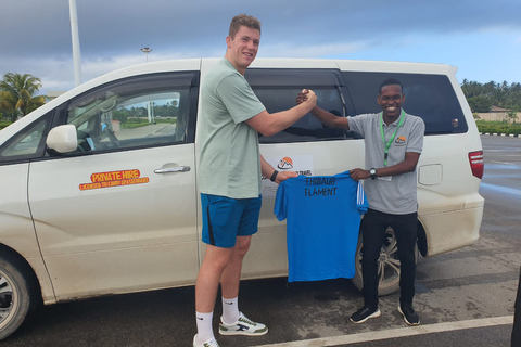 Transfer: Transport from Zanzibar airport to nungwi, north.