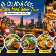Ho Chi Minh City: Hidden Food Gems Tour By Motorbike or Car